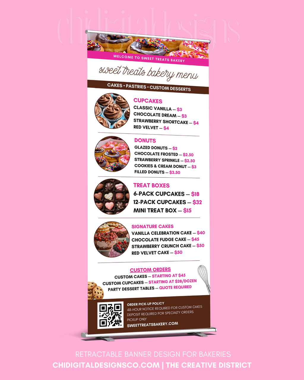 Retractable Banner Design Service