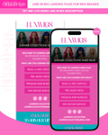 Link in Bio Page for Wig Brands
